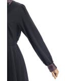 バイカラーチェックワンピース | axes femme | 詳細画像11 