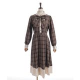 バイカラーチェックワンピース | axes femme | 詳細画像12 