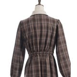 バイカラーチェックワンピース | axes femme | 詳細画像18 