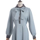 バイカラーチェックワンピース | axes femme | 詳細画像24 