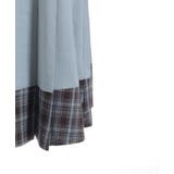 バイカラーチェックワンピース | axes femme | 詳細画像25 