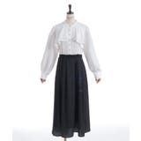 白 | ローズプリントワンピース | axes femme