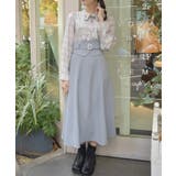 グレー | ハイウエストドッキングワンピース | axes femme