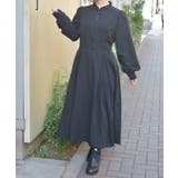 付け襟付ハイウエストワンピース | axes femme | 詳細画像13 