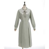 付け襟付ハイウエストワンピース | axes femme | 詳細画像26 