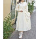 付け襟付ハイウエストワンピース | axes femme | 詳細画像4 