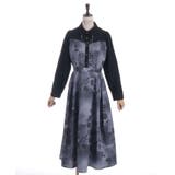 チェーン付アートローズ柄ワンピース | axes femme | 詳細画像15 