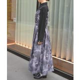 チェーン付アートローズ柄ワンピース | axes femme | 詳細画像2 