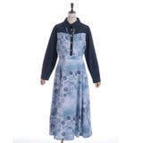 チェーン付アートローズ柄ワンピース | axes femme | 詳細画像20 