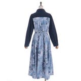 チェーン付アートローズ柄ワンピース | axes femme | 詳細画像22 