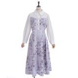 チェーン付アートローズ柄ワンピース | axes femme | 詳細画像25 