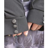 チェーン付アートローズ柄ワンピース | axes femme | 詳細画像5 