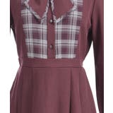 チェック切替シャツワンピース | axes femme | 詳細画像28 