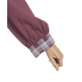 チェック切替シャツワンピース | axes femme | 詳細画像30 