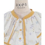 ミモザ×ラベンダー柄ワンピース | axes femme | 詳細画像12 