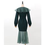 シアーフリルマーメイドワンピース | axes femme | 詳細画像16