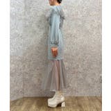 シアーフリルマーメイドワンピース | axes femme | 詳細画像2