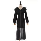 シアーフリルマーメイドワンピース | axes femme | 詳細画像23