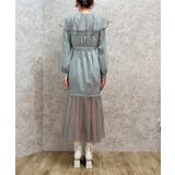 シアーフリルマーメイドワンピース | axes femme | 詳細画像3