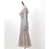 シアーフリルマーメイドワンピース | axes femme | 詳細画像5