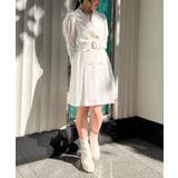 生成り | ダブルブレストジャケットワンピース | axes femme