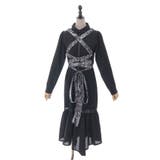 スネークベルトロングワンピース | axes femme | 詳細画像12