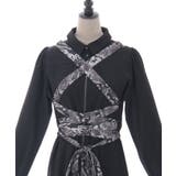 スネークベルトロングワンピース | axes femme | 詳細画像15