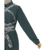 スネークベルトロングワンピース | axes femme | 詳細画像34