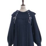 レースアップニットチュニック | axes femme | 詳細画像27