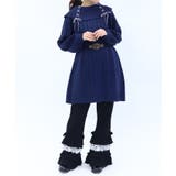 レースアップニットチュニック | axes femme | 詳細画像4