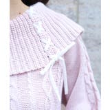 レースアップニットチュニック | axes femme | 詳細画像7