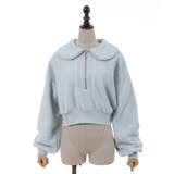 モールニット風クロップドプルオーバー | axes femme | 詳細画像4