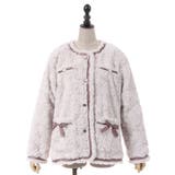 リボンデザインファージャケット | axes femme | 詳細画像21 