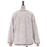 リボンデザインファージャケット | axes femme | 詳細画像23 