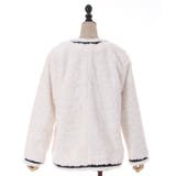リボンデザインファージャケット | axes femme | 詳細画像6 