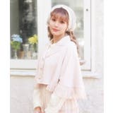 ベージュ | レースフリルケープジャケット | axes femme