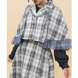 グレー | レースフリルケープジャケット | axes femme