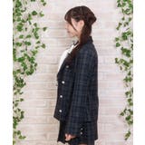 Wレースアップテーラージャケット | axes femme | 詳細画像2