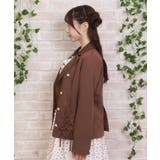 Wレースアップテーラージャケット | axes femme | 詳細画像8