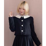 黒 | バイカラーセーラージャケット | axes femme