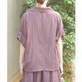 レースポケット半袖ジャケット | axes femme | 詳細画像4 