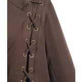 ハトメ×編上テーラージャケット | axes femme | 詳細画像14 