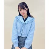 ビッグ襟ガーリーブルゾン | axes femme | 詳細画像1 