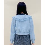 ビッグ襟ガーリーブルゾン | axes femme | 詳細画像4 