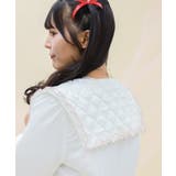 パールキルティングブルゾン | axes femme | 詳細画像4 