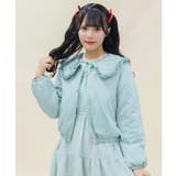 ミント | パールキルティングブルゾン | axes femme