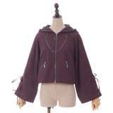 フーディーショートブルゾン | axes femme | 詳細画像9