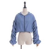 ボリューム袖シアーブルゾン | axes femme | 詳細画像12 