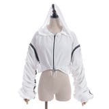 ボリューム袖シアーブルゾン | axes femme | 詳細画像28 