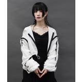 ボリューム袖シアーブルゾン | axes femme | 詳細画像4 